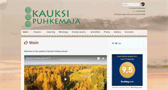 Desktop Screenshot of kauksipuhkemaja.ee